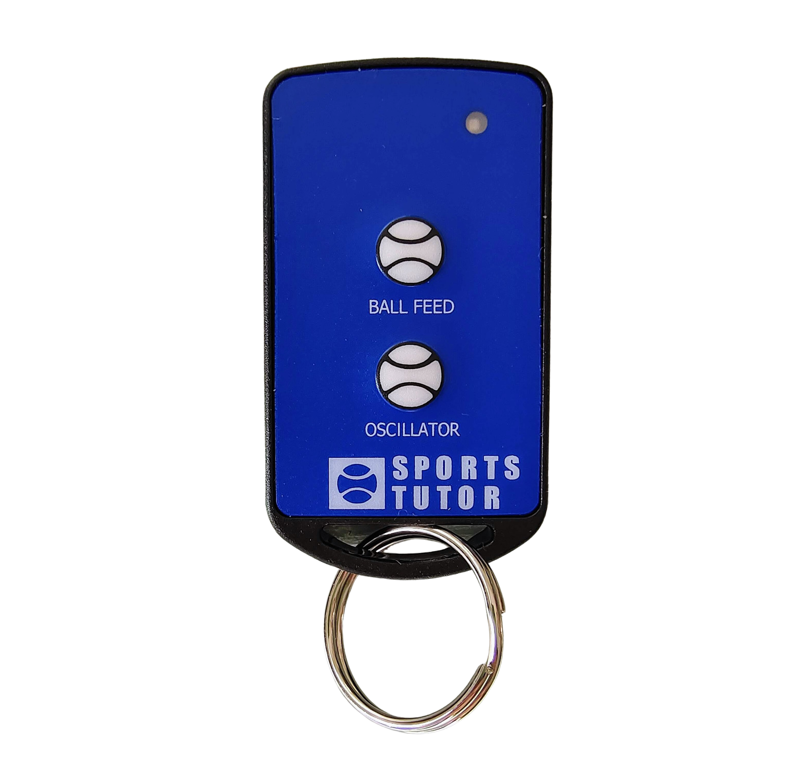 2 Button Remote Control for Tennis Tutor Plus ball machines built 2021 and later, color blue, as replacement part / not suitable to upgrade machine